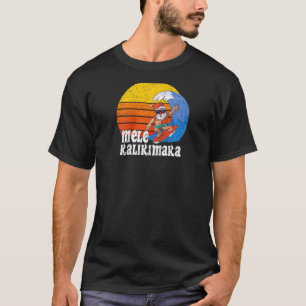 Camiseta Navidades Mele Kalikimaka Surfing Santa Hawaiian R