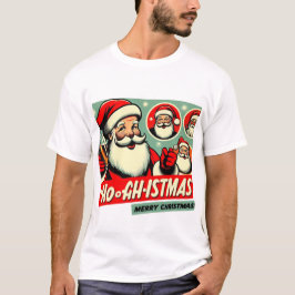 Camiseta Navidades merry y brillantes