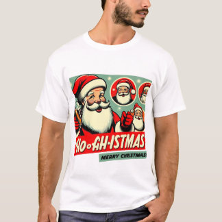 Camiseta Navidades merry y brillantes