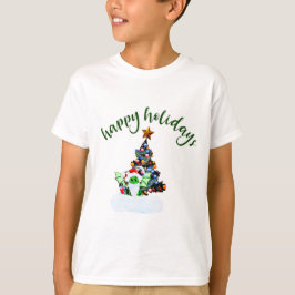 Camiseta Navidades merry y mágicos con un giro drástico