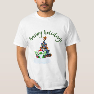 Camiseta Navidades merry y mágicos con un giro drástico