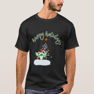 Camiseta Navidades merry y mágicos con un giro drástico