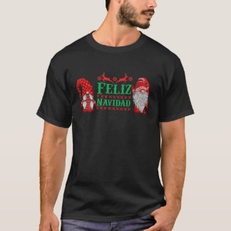 Camiseta Navidades Mittens Gnome Cute Holiday Couple Merry