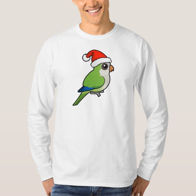 Camiseta Navidades Monk Parakeet (Anverso)
