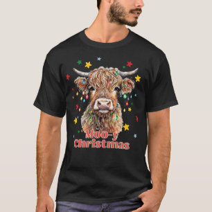 Camiseta Navidades Moo-y Cow Pun