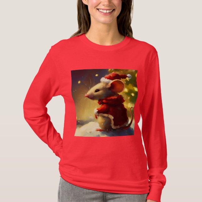 Camiseta Navidades Mouse 4 (Anverso)