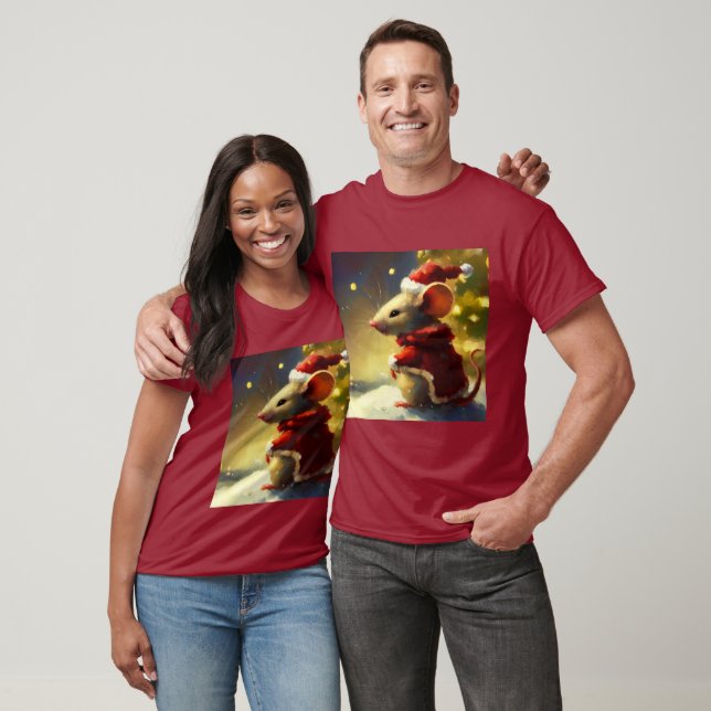 Camiseta Navidades Mouse 4 (Unisexo)