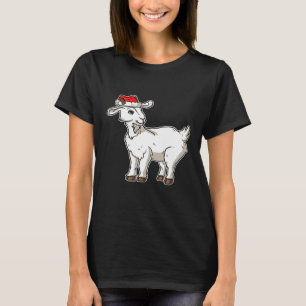 Camiseta Navidades Mujeres Navidades Chicas varones Cabra