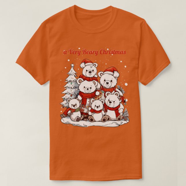 Camiseta navidades muy aburridos (Diseño del anverso)