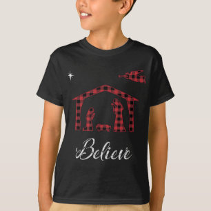 Camiseta Navidades Natividad Creen Jesús Nacimiento Búfalo 