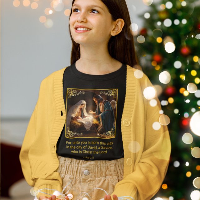 Camiseta Navidades Natividad Sagrada Familia Religiosa Luca (Subido por el creador)