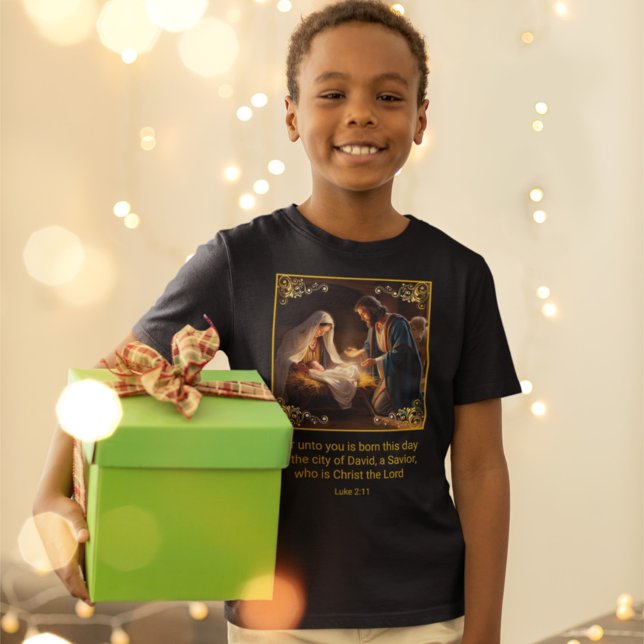 Camiseta Navidades Natividad Sagrada Familia Religiosa Luca (Subido por el creador)