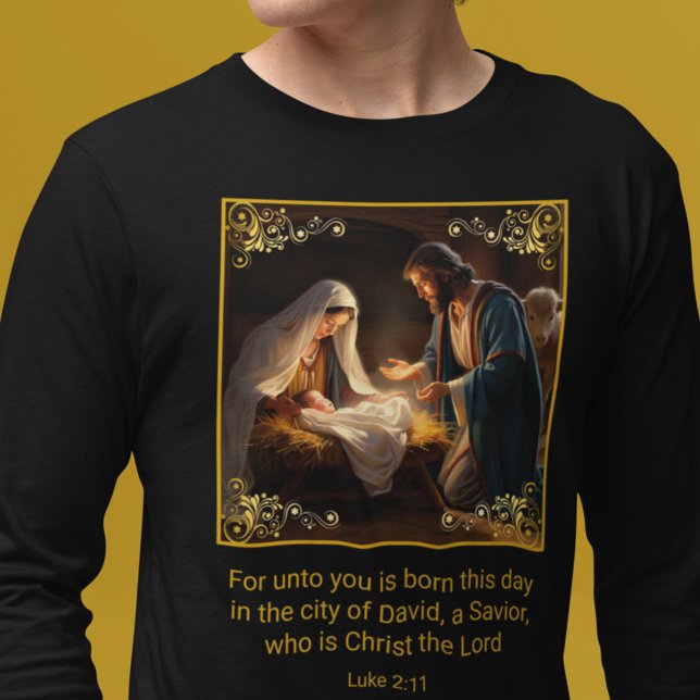 Camiseta Navidades Natividad Sagrada Familia Religiosa Luca (Subido por el creador)