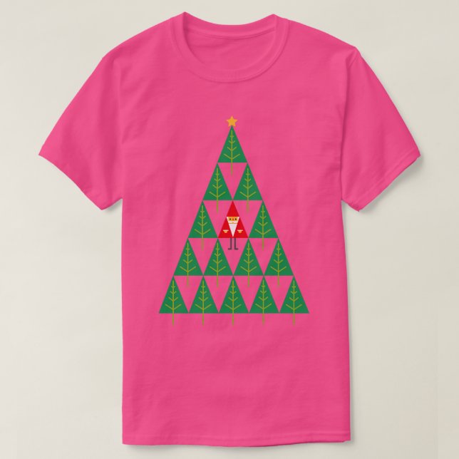 Camiseta Navidades naturales (Diseño del anverso)