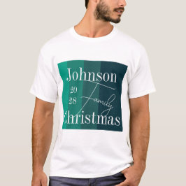 Camiseta Navidades Navidades de banda verde