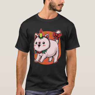 Camiseta Navidades Navidades feos Gato Mieze Xmas Gato amig