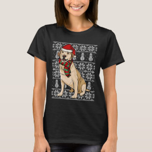 Camiseta Navidades Navidades feos Labrador Recuperador