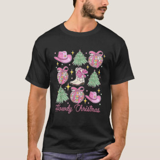 Camiseta Navidades Navidades rosados Navidades de Coquette