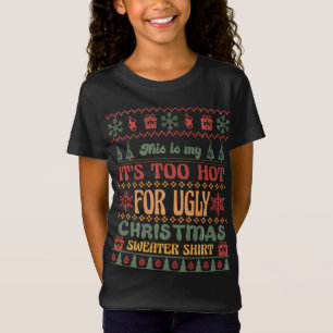Camiseta Navidades navideños este es mi feo peluquero