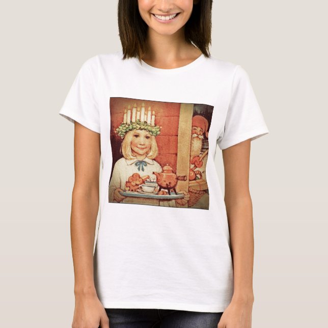 Camiseta Navidades Nisse y Lucia Day Karin (Anverso)