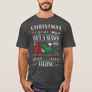 Camiseta Navidades No Es Una Temporada Es Un Sentimiento Fa