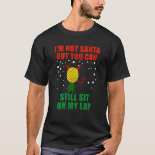 Camiseta Navidades No soy Santa pero puedes sentarte en mi 