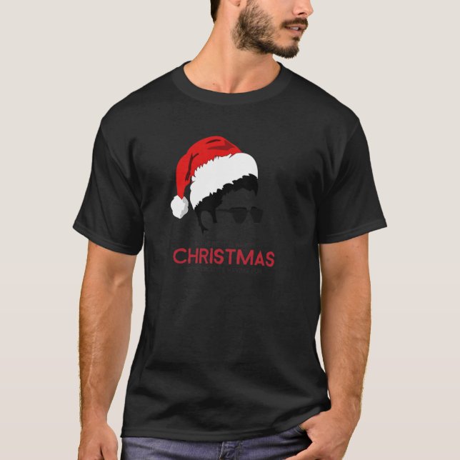 Camiseta Navidades Noel Gallagher Merry Christmas Everybod (Anverso)