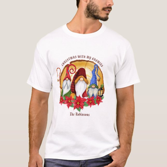 Camiseta Navidades nórdicos Gnomes (Anverso)