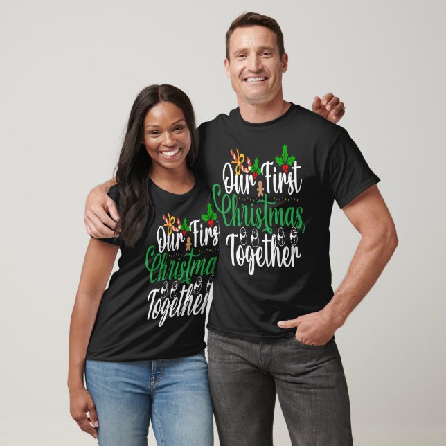 Camiseta Navidades Nuestros primeros Navidades juntos camis (Unisexo)