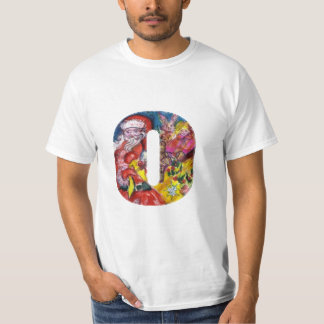 CAMISETA NAVIDADES O CARTA / SANTA CON GIFTS MONOGRAM