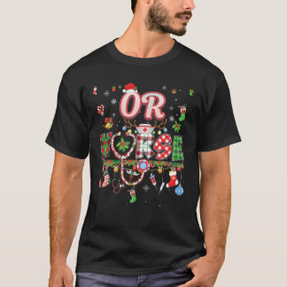 Camiseta Navidades O Enfermero De Reindeer Xmas Ornament Sw