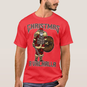 Camiseta Navidades O Navidades De Valhalla Viking Yule