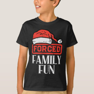 Camiseta Navidades obligan a familia a divertirse con navid