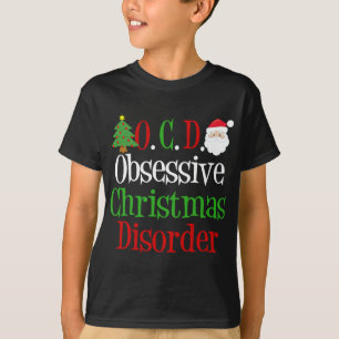 Camiseta Navidades obsesivos y aburridos desordenan festivo