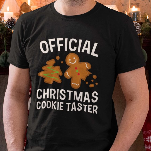 Camiseta Navidades oficiales Cookie Taster (Subido por el creador)