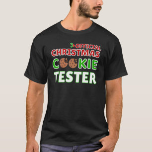Camiseta Navidades oficiales Cookie Tester Xmas Baker Holid