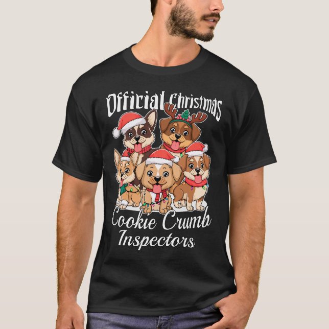 Camiseta Navidades oficiales Inspectores de Cookie Crumb (Anverso)