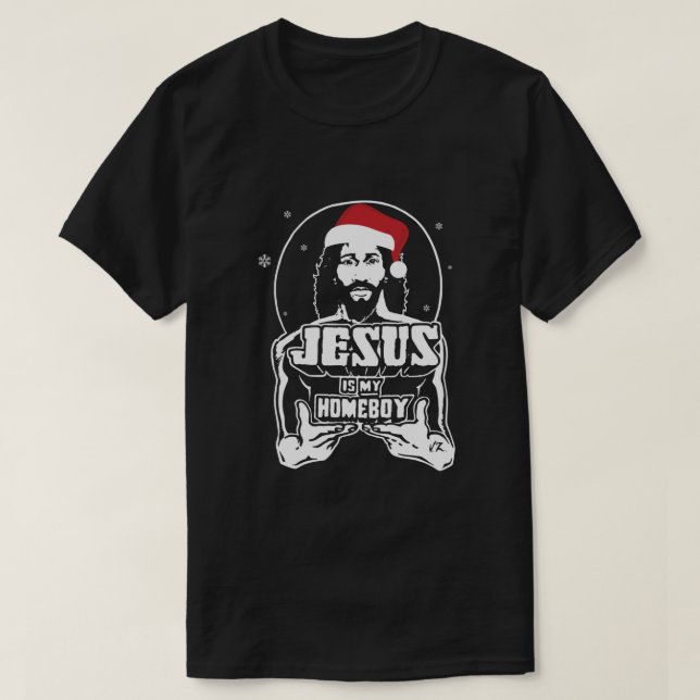 Camiseta Navidades oficiales originales Jesús es mi muchach (Diseño del anverso)