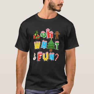 Camiseta Navidades Oh Qué Árbol Divertido Navidad Pajama Ho