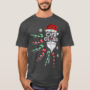 Camiseta Navidades Opa Claus Opa Beard Candy Classic TShirt