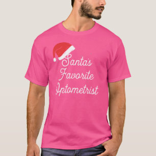 Camiseta Navidades optometristas Médico ocular Santa Optome