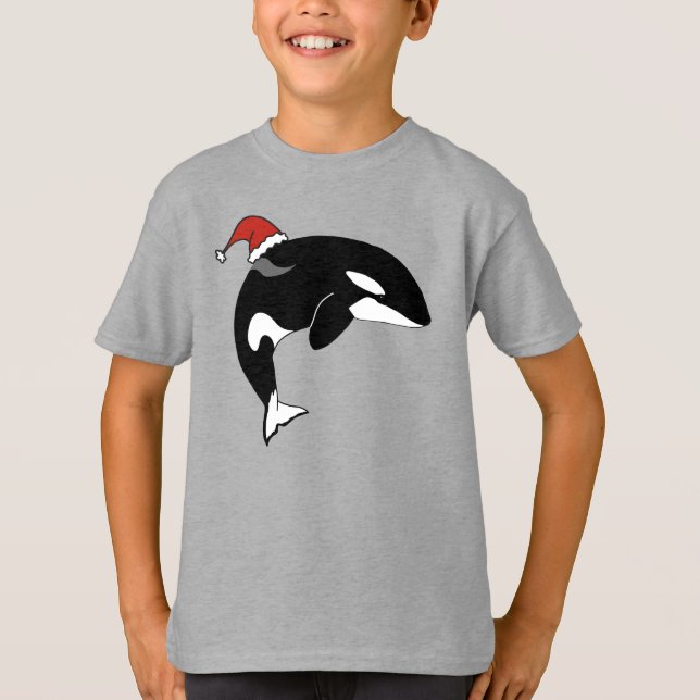 Camiseta Navidades Orca Killer Whale (Anverso)