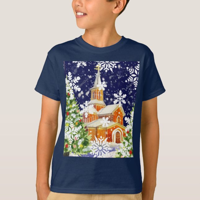 Camiseta Navidades ortodoxos (Anverso)