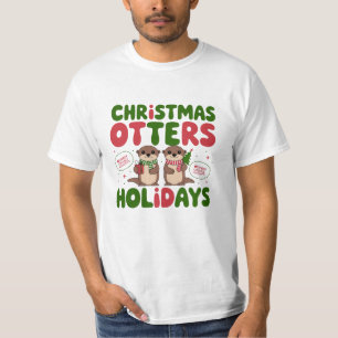 Camiseta Navidades Otters Holiday