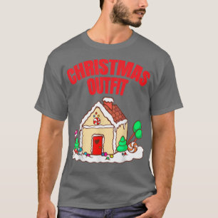 Camiseta Navidades Outfit Gingerbread casa Bakery Baking H