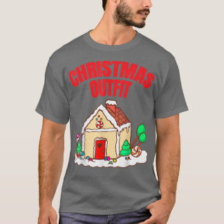 Camiseta Navidades Outfit Gingerbread casa Bakery Baking H