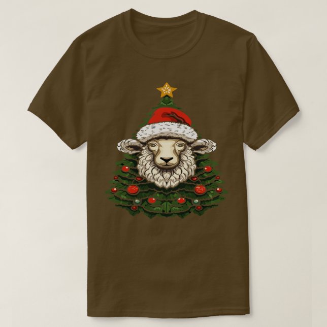 Camiseta Navidades ovinos (Diseño del anverso)