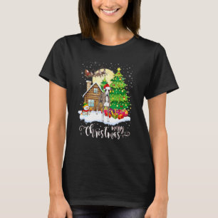 Camiseta Navidades Pajama Árbol de Greyhound italiano Xmas