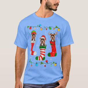 Camiseta Navidades Pajama Enciende A Pitbull Perro Perro Pe