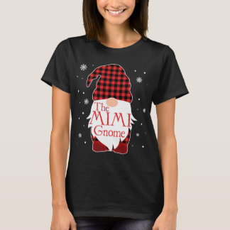 Camiseta Navidades Pajama Family Gift Mimi Gnome Buffalo Pl